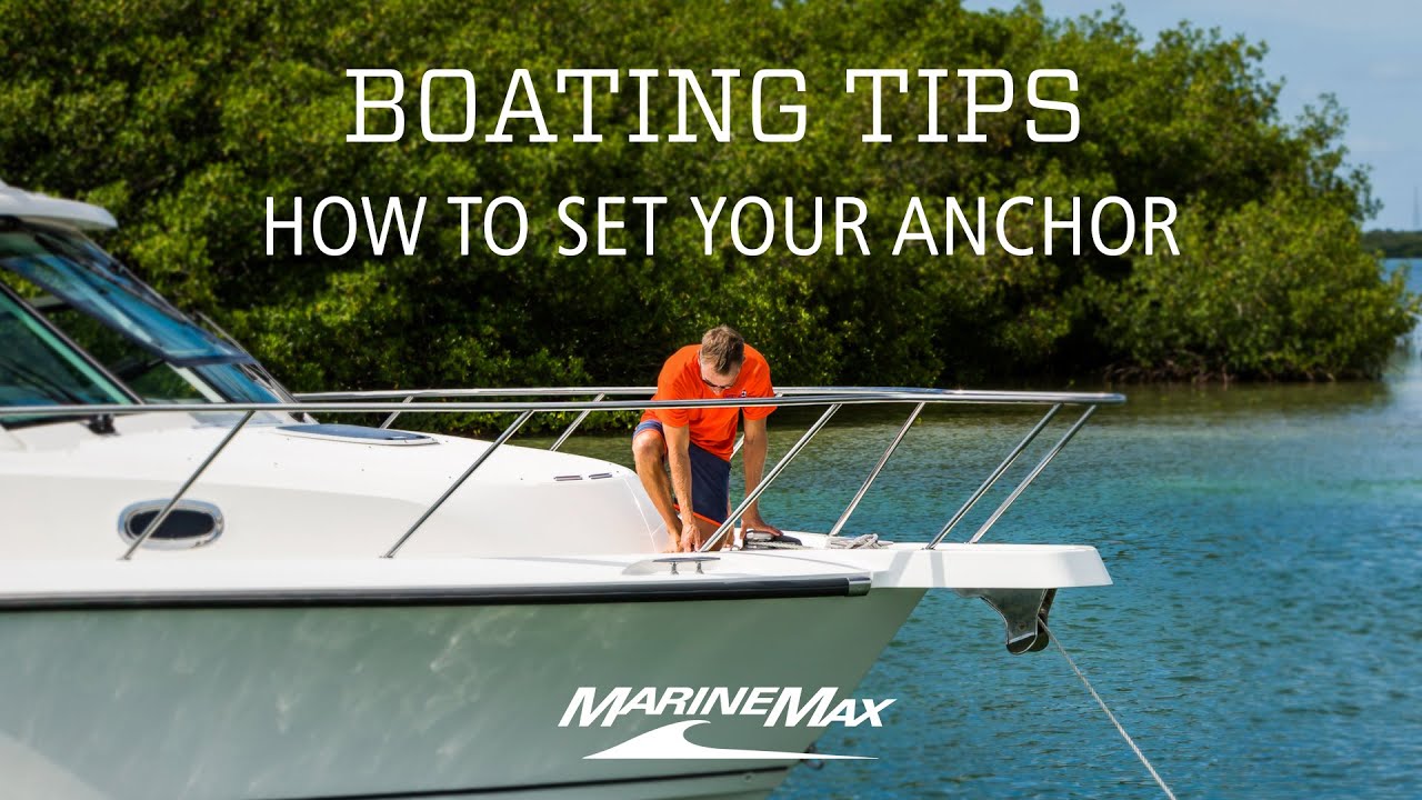 How To Set Your Anchor
