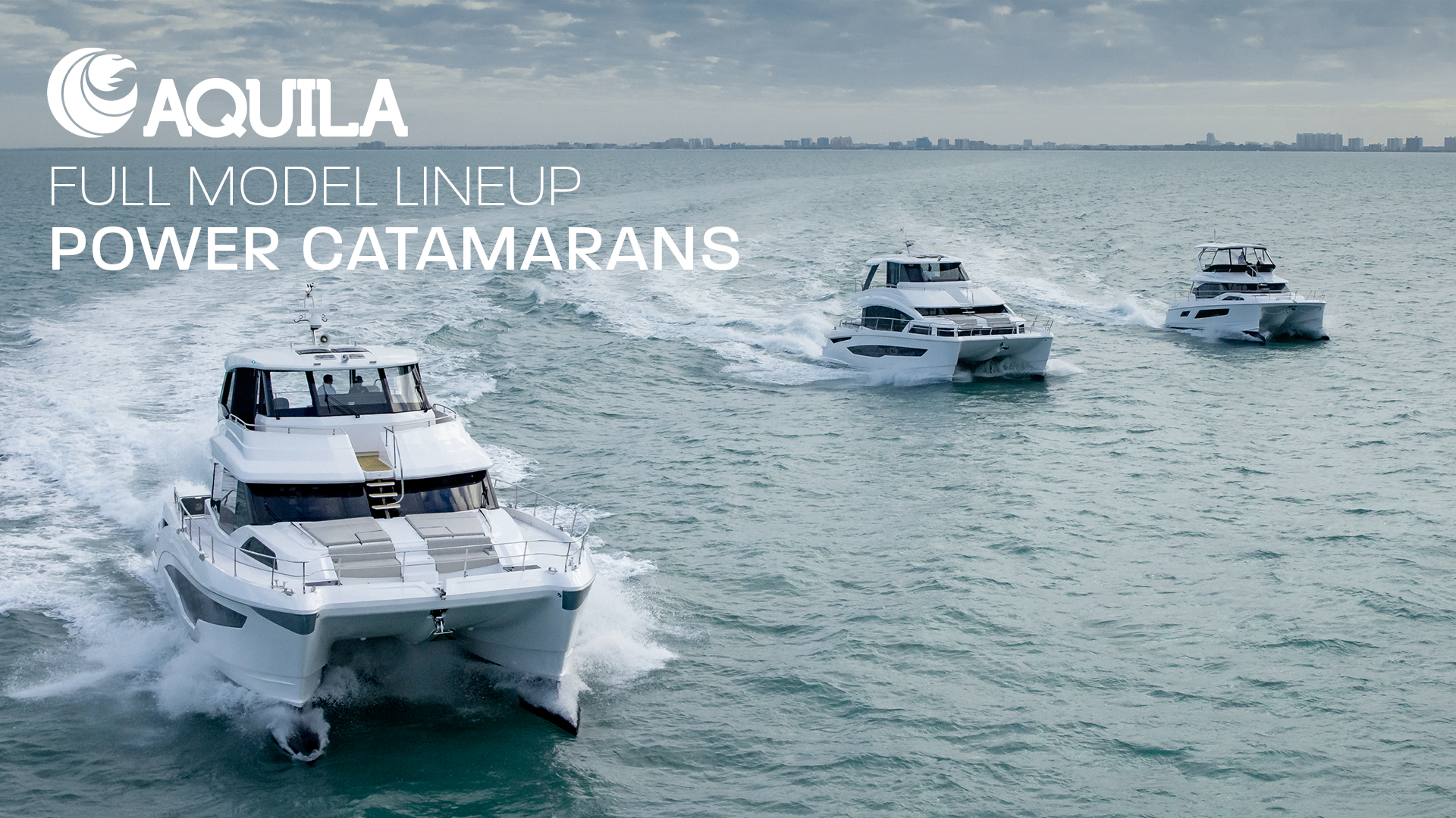 Aquila Boats in water