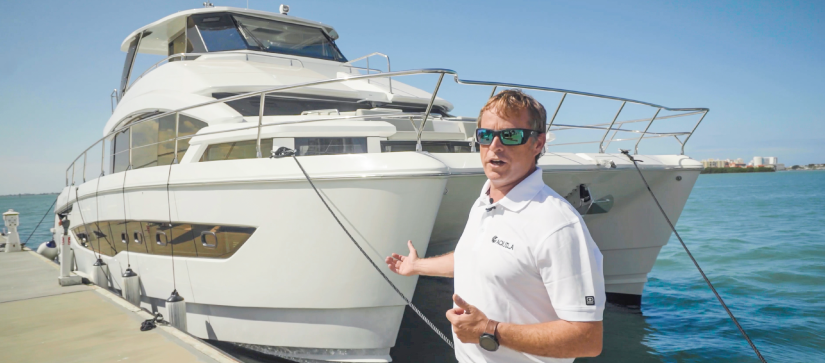Walkthrough Aquila 54 Power Catamaran