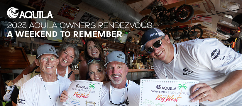 Aquila owners smiling