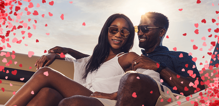couple sitting on a boat