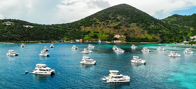 MarineMax Vacations charters in the BVI