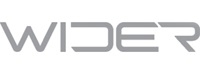Grey logo for Wider