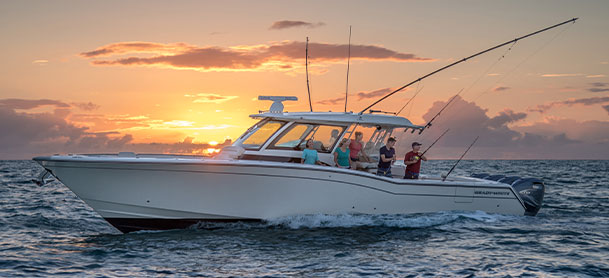 Grady White fishing boat
