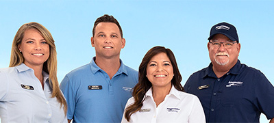 Members of the MarineMax team