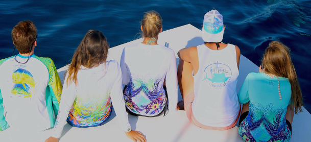 Kids learning from Guy Harvey