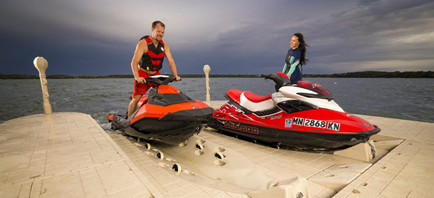 Wave armor floating port