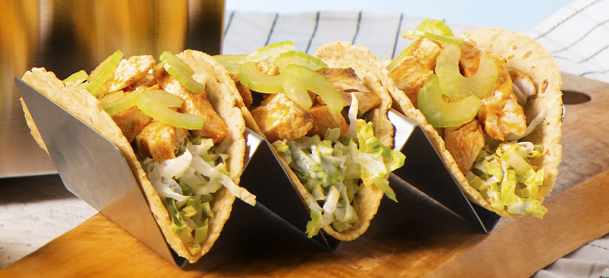 Grilled Buffalo Chicken Tacos