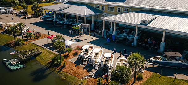 MarineMax Charleston aerial view