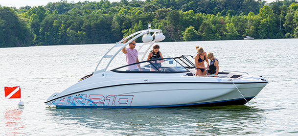 Jet Boat on the water