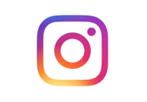 instagram logo rounded square with circle in the middle with rainbow gradient