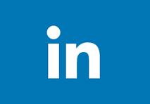linkedin logo light blue square with white in in the middle