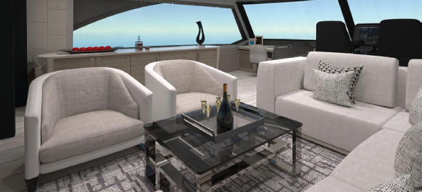 Luxurious Interior of new Ocean Alexander 27E