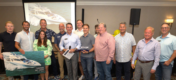 MarineMax Kent Island team award winners