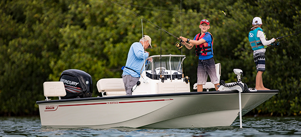 Montauk fishing boat
