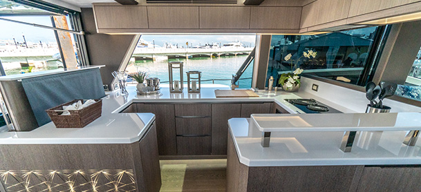 Galeon yachts interior