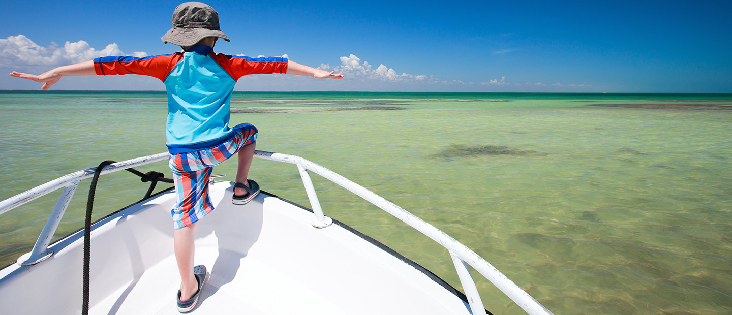 Kids in Boating classes at MarineMax