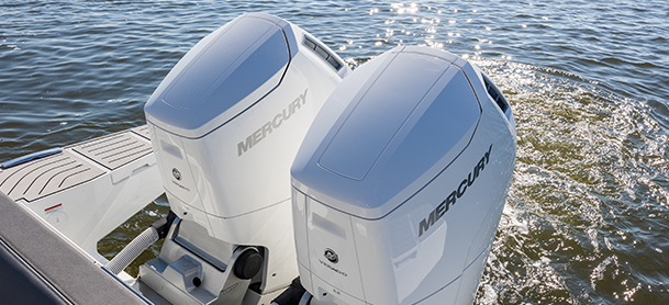 Mercury engines in the water