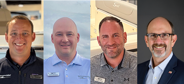 Nick Schwidder, Justin Brisson, Ron Baker and Doug Larsen