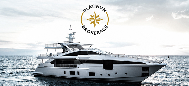 yacht on the blue water