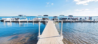 Wave armor floating docks