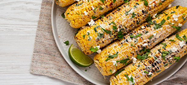grilled corn