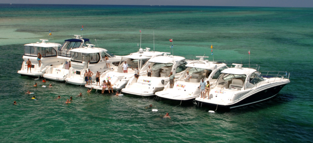 MarineMax boats out on the water