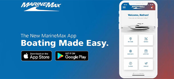 MarineMax App mockup