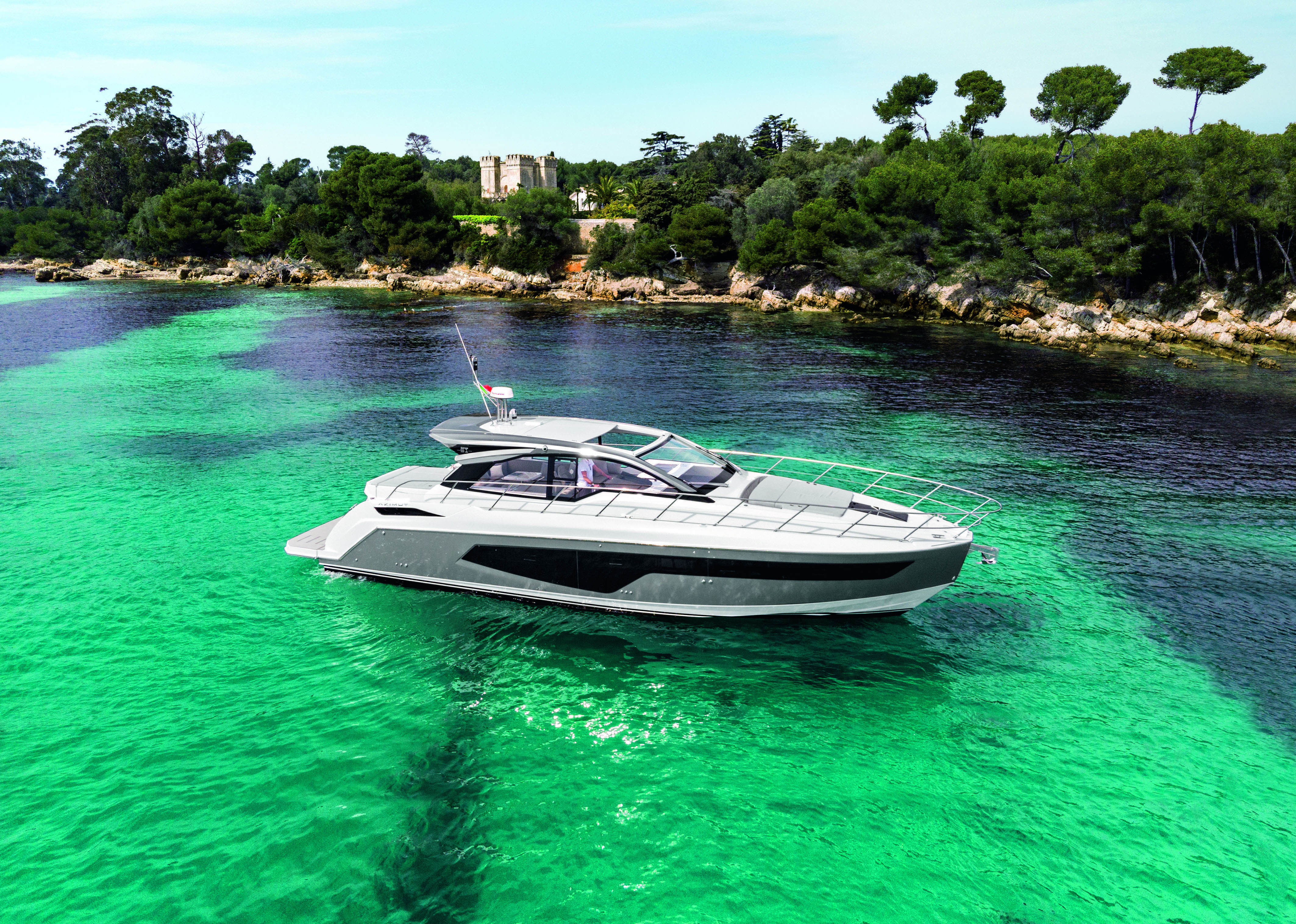 A51 Cruising Yacht on water