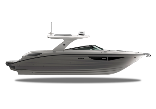 A rendering of a Sea Ray boat