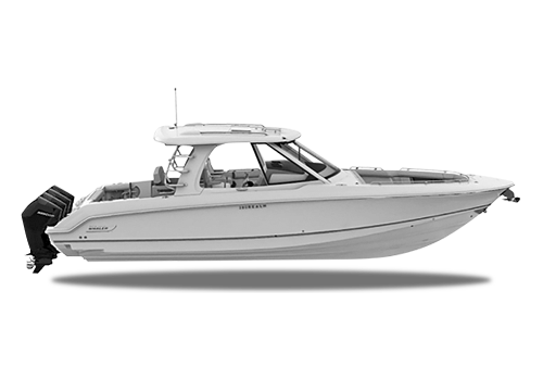 A rendering of a Boston Whaler boat