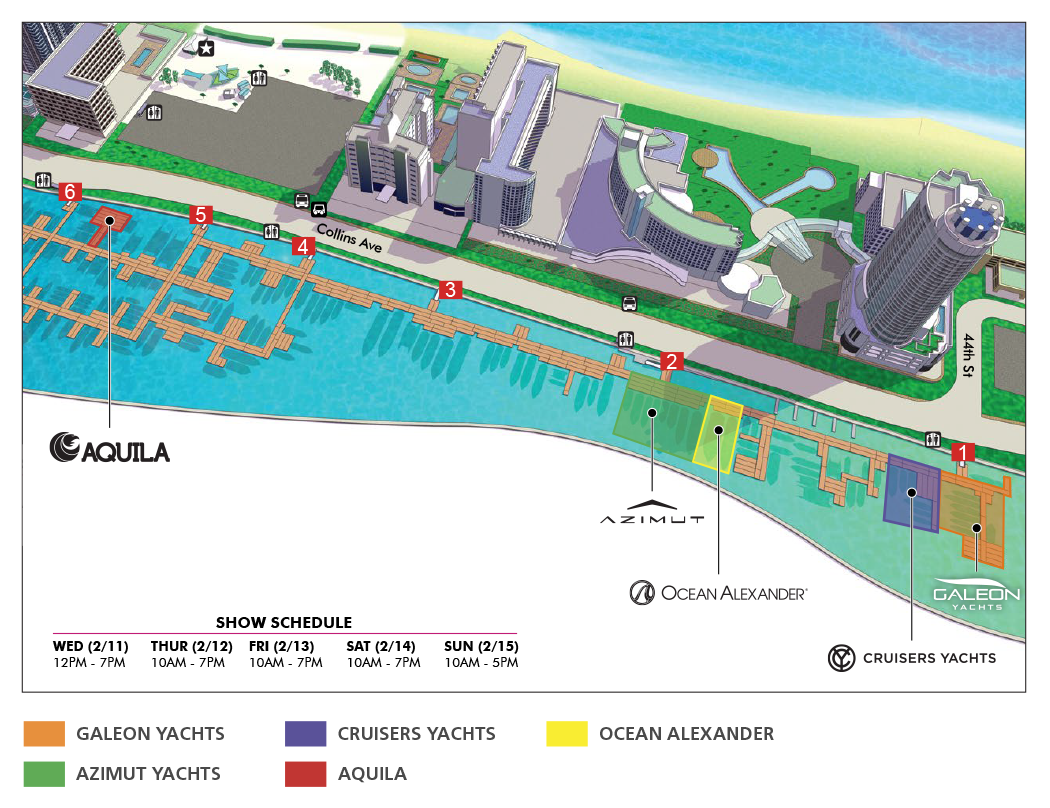 MIBS Collins Ave Map