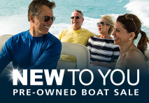 new to you pre owned boat sale logo