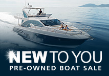 new to you pre owned boat sale logo