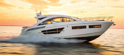 Cruisers Yacht out on the water