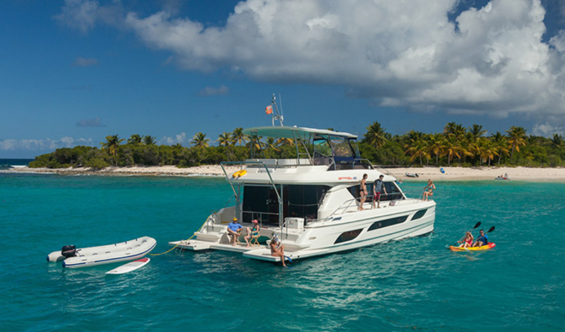 marinemax vacation power catamaran in the british virgin islands
