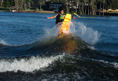 Wakeboarding Double up