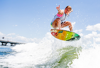 Wakesurfing Boostin Air