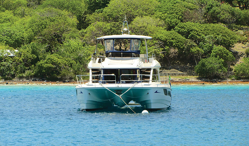marinemax vacations 484 power catamaran in the british virgin islands water for charter