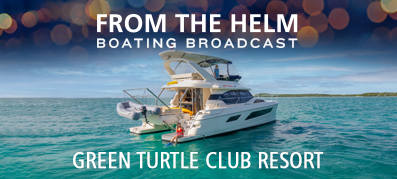 Boating Broadcast Green Turtle Club in Bahamas