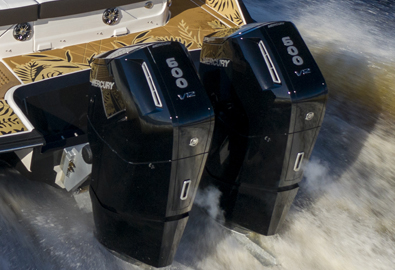 Mercury V12 600hp Verado Outboard