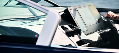 The monolith helm technology featured on the AV36