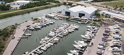 MarineMax Venice overhead view