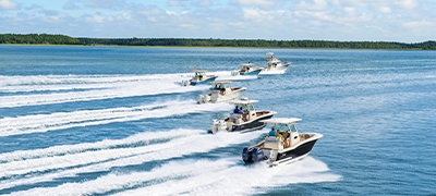 Scout fleet cruising