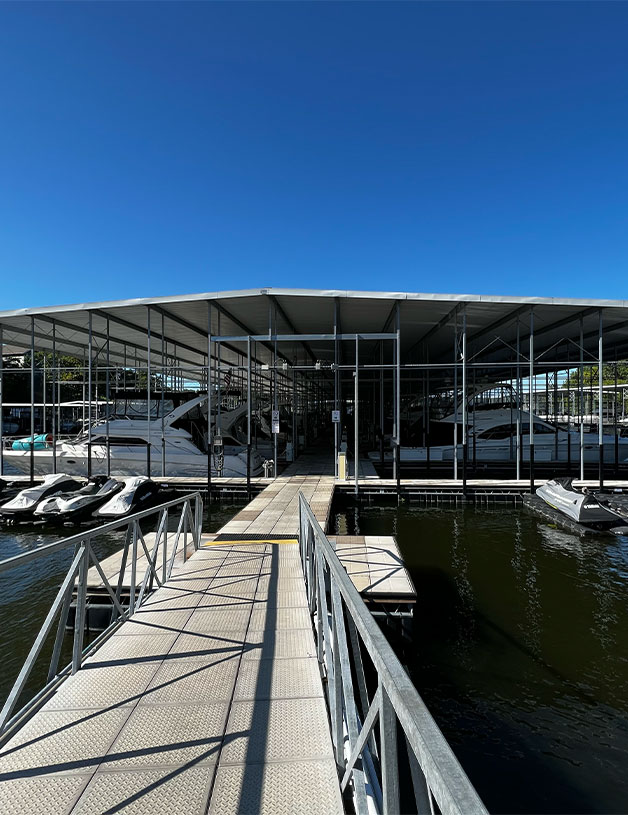 Lake Wylie in the water storage