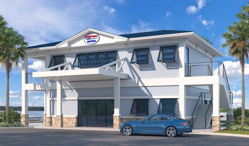 Rendering of MarineMax Stuart Marina