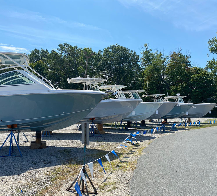 Boats on Boat lifts