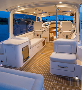 MGM Yacht interior view