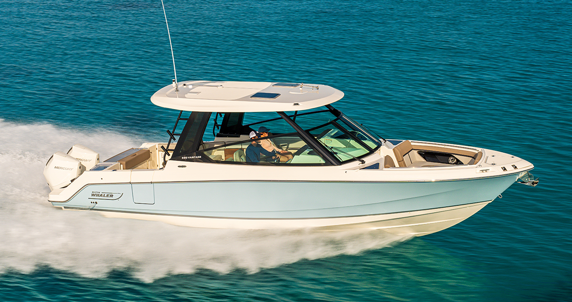 Boston Whaler on the Water