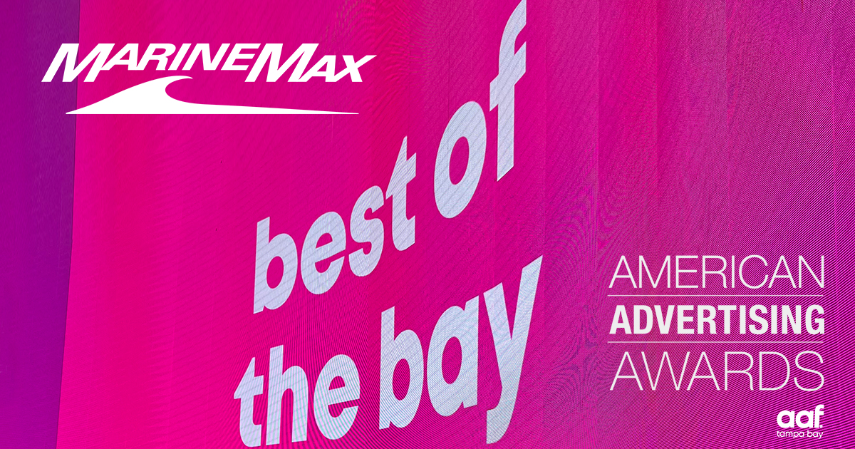 MarineMax Recognized By The American Advertising Federation OF Tampa Bay